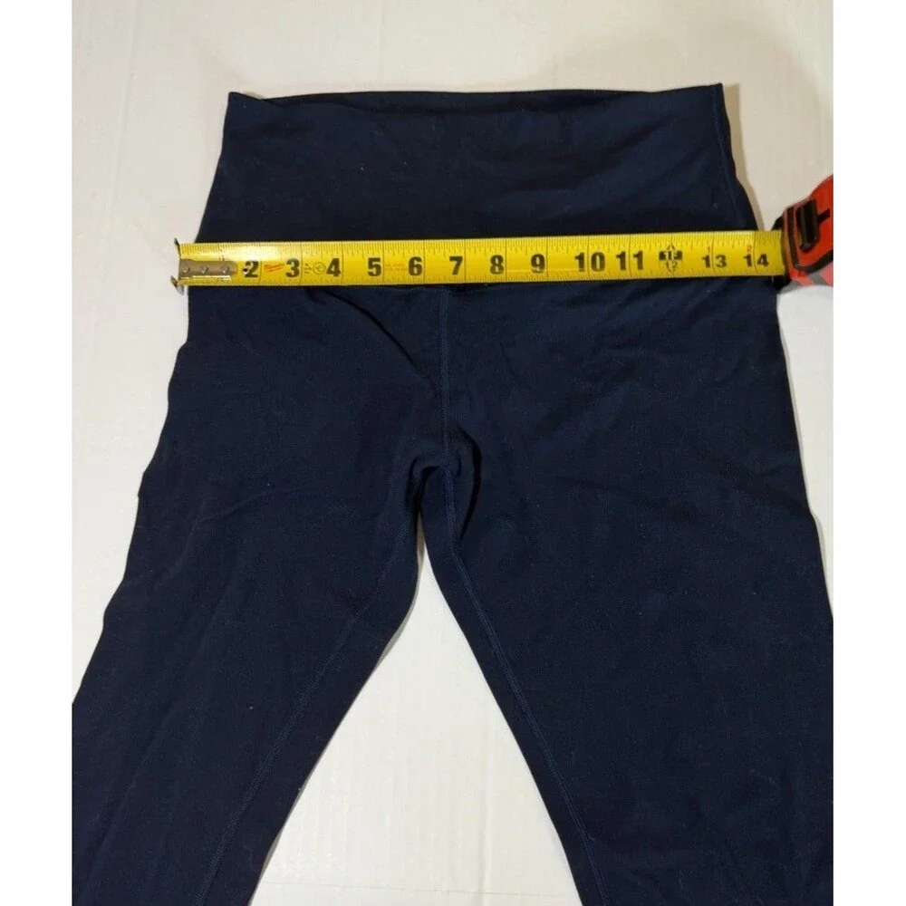 Lululemon Wunder Train High-Rise Leggings Women’s Size 8 Navy Blue Athletic